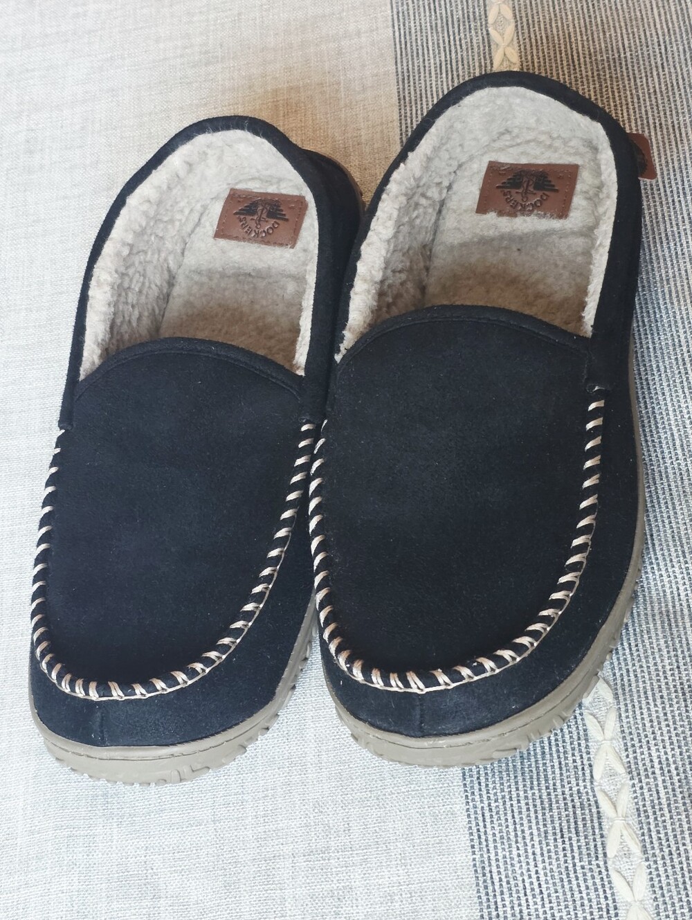 Dockers Men's Slip-On Shoes in Black | Size XL 11-12